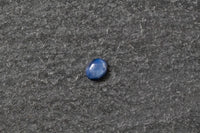 Sternsaphir oval, cabochon, blau