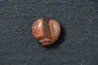 Feueropal, Fantasieform, rot, blau, grün