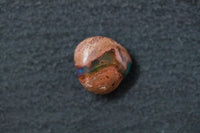 Feueropal, Fantasieform, rot, blau, grün