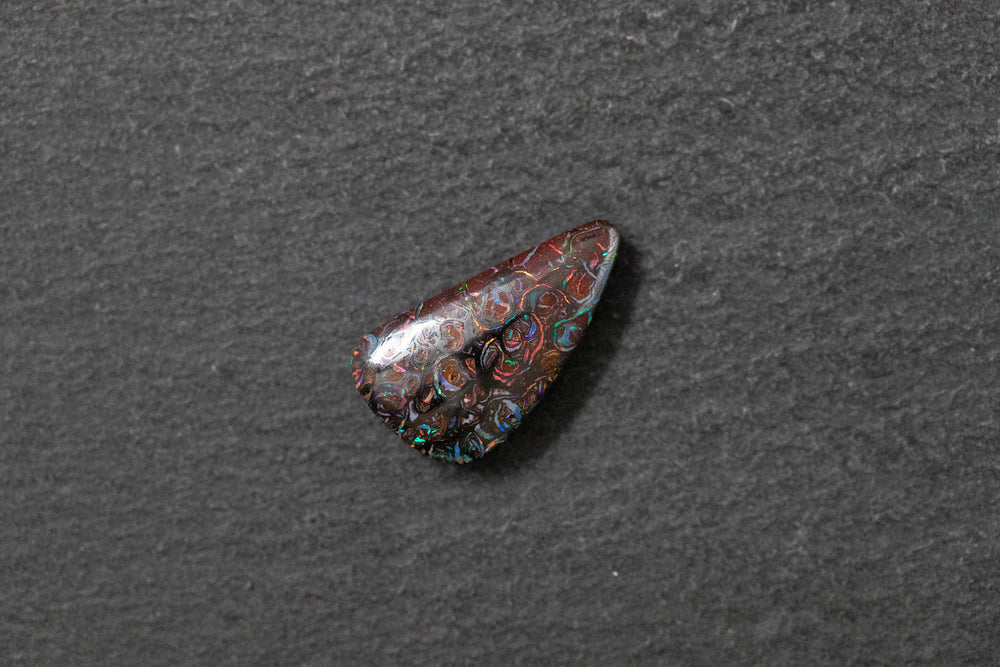 Matrixopal, Dreieck, rot, grün