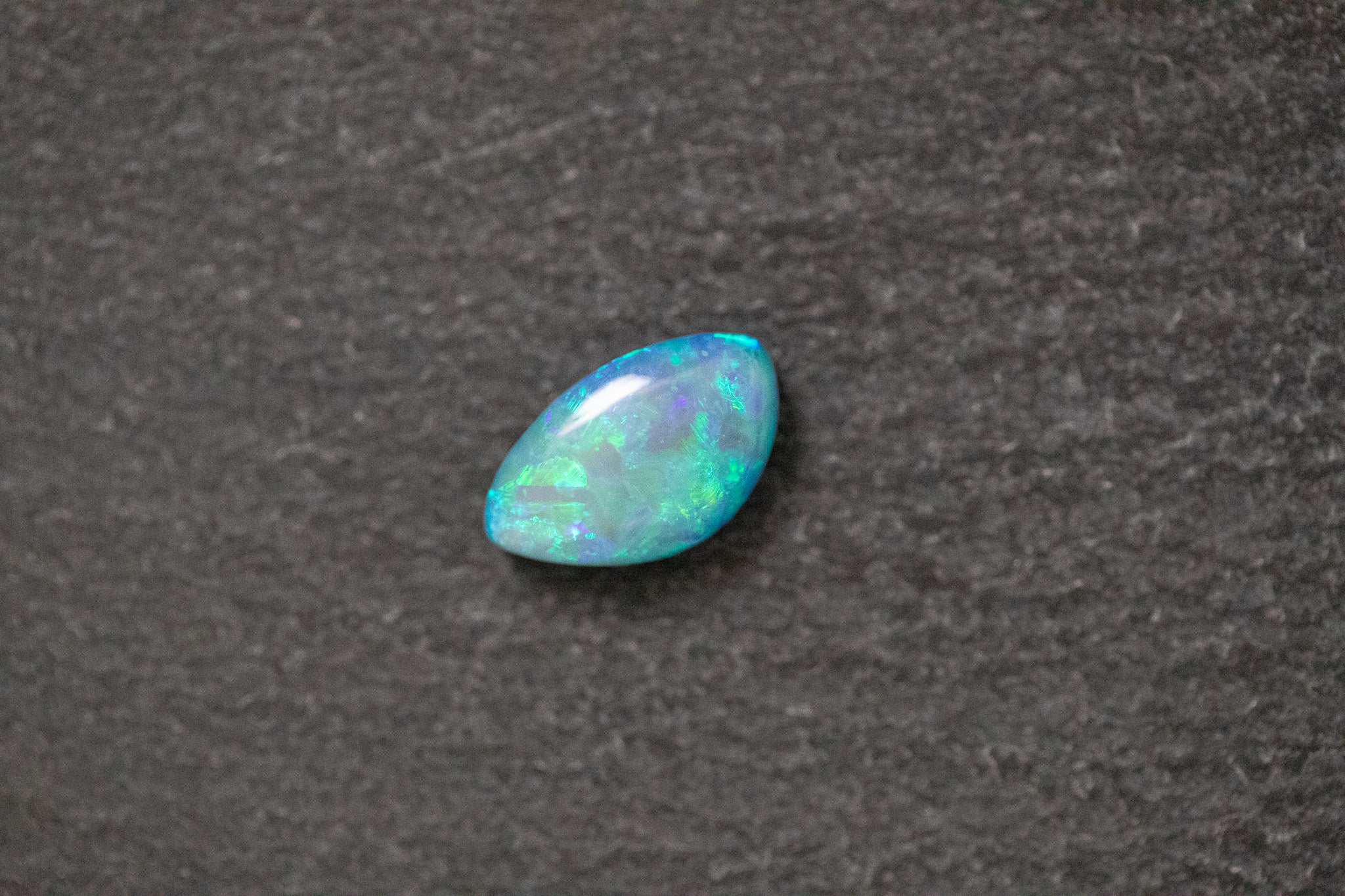 Semi Black Opal in Fantasieform