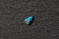 Opaldoubette, Fantasieform, blau, grün