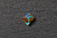 Holzopal, blau, grün, violett