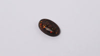 Feuerachat, oval, cabochon
