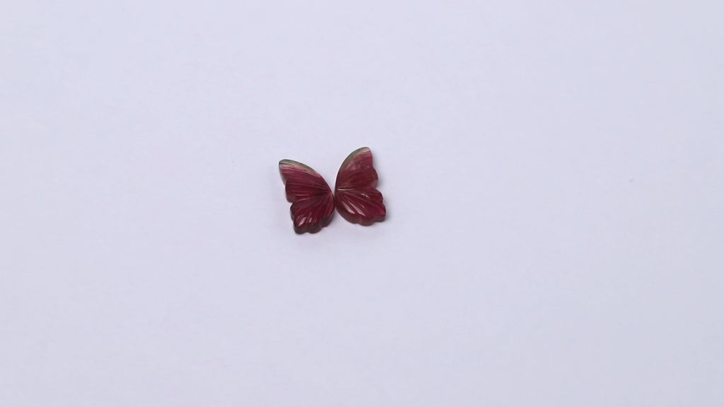 Turmalin, Schmetterling, pink