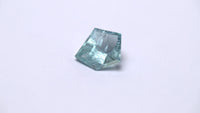Aquamarin, Fantasieform, Spiegelschliff